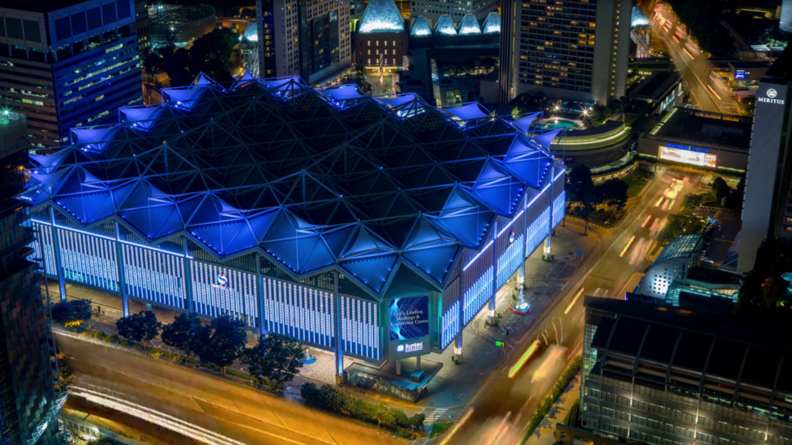 Suntec Singapore by Night