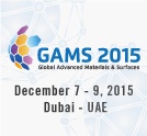 Global Advanced Materials & Surfaces 2015 International Conference & Exhibition