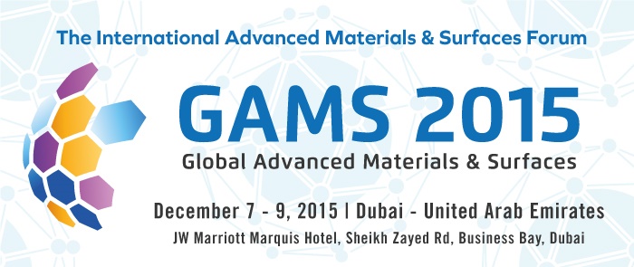 Global Advanced Materials & Surfaces 2015 International Conference & Exhibition