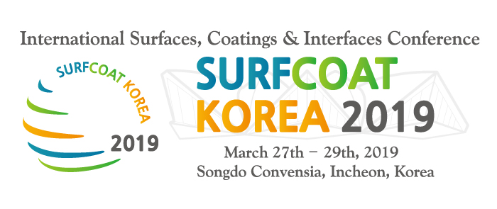 The International Conference on Surfaces, Coatings and Interfaces - SurfCoat Korea 2019