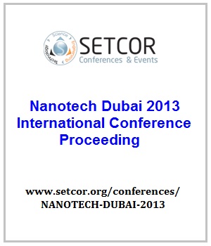 Nanotech Dubai 2013 Conference - Dubai, UAE